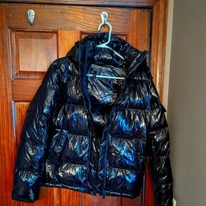 Aqua Womens Puffer w/Hood